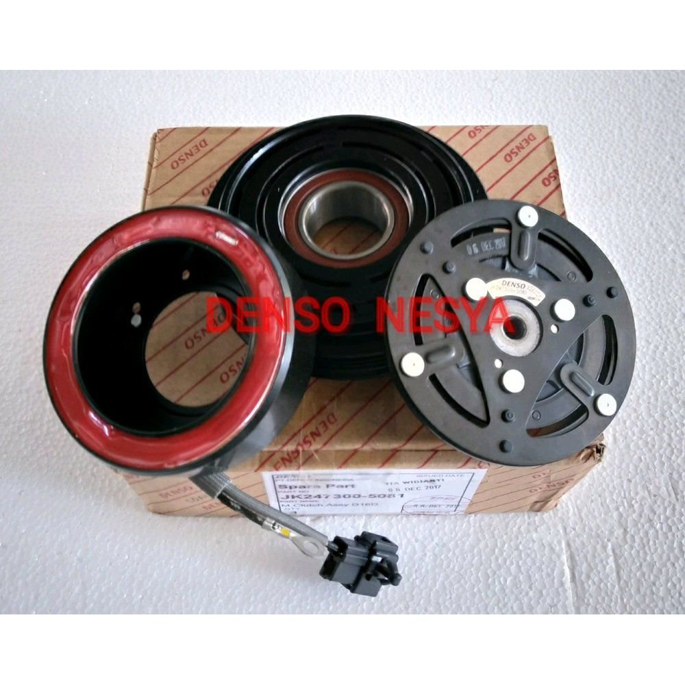 Magnet Magnit Clutch Pulley Pully Puly Puli Compressor Compresor Kompressor Kompresor AC Mobil Toyot