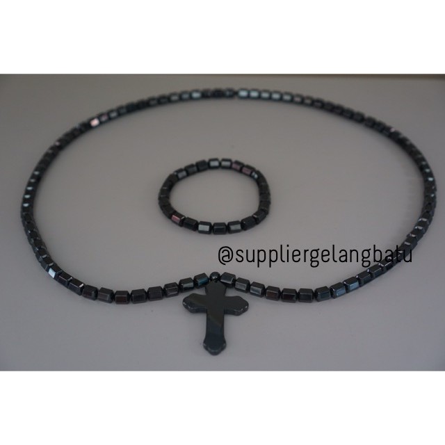 KALUNG SALIB GINSAMYONG GELANG KESEHATAN KRISTIANI KRISTEN KATOLIK beads supplier aksesoris craft