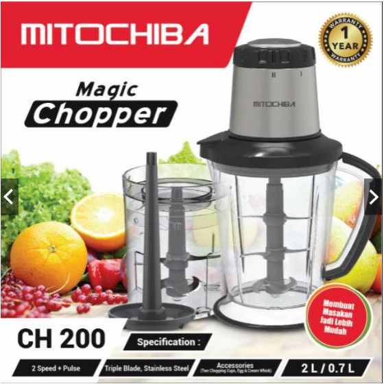 MITOCHIBA CH200 FOOD COPPER BLENDER BUMBU DAN DAGING