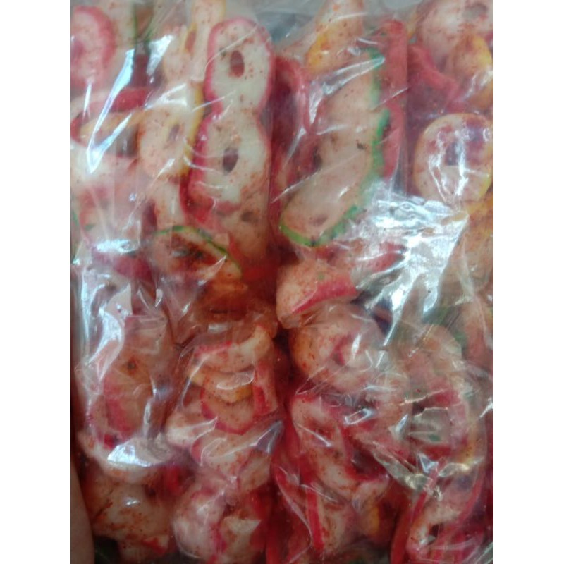 

Kerupuk angka 8 Pedas