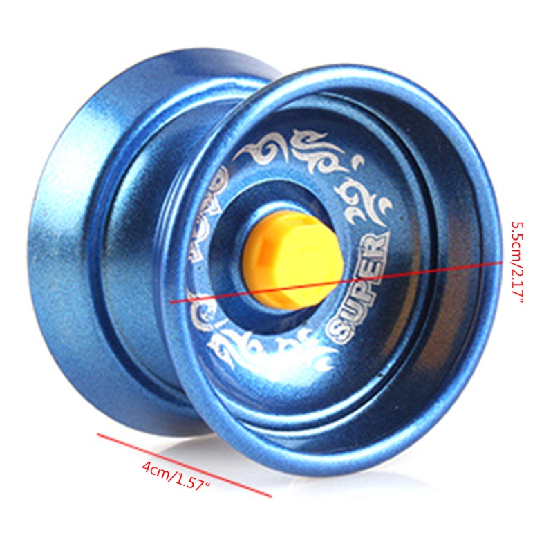 Mary Awesome Aluminium Alloy Yo-Yo High-speed Bearings Berbagai Macam Cara Bermain Menyenangkan