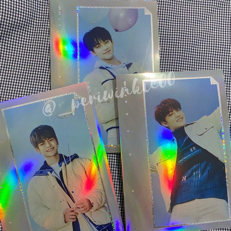 FILE HOLDER + LIRIK POSTCARD TREASURE HYUNSUK DOYOUNG YOSHI