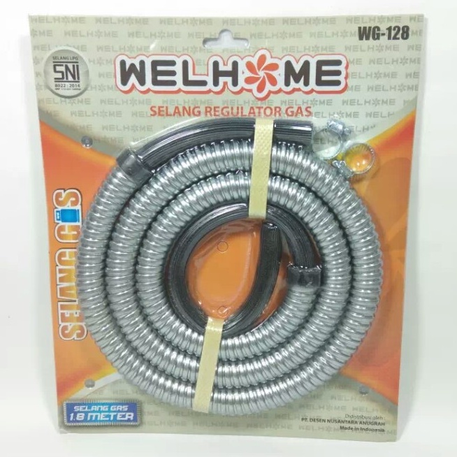 Welhome Selang Regulator Gas Panjang 1.8 Meter