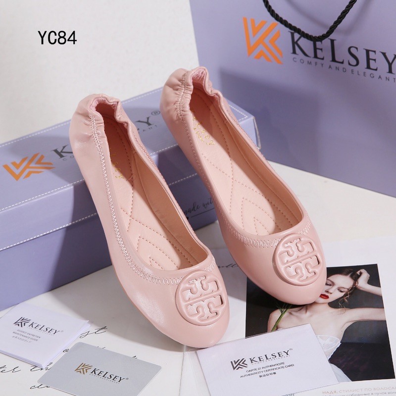 Kelsey Sepatu Flat Shoes Wanita YC84