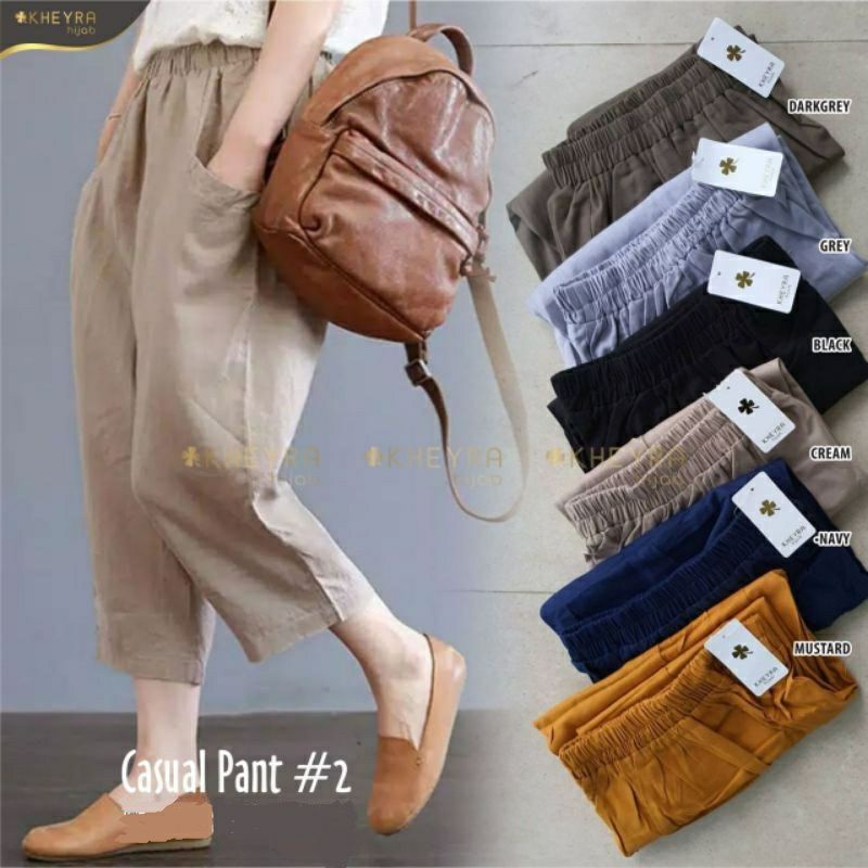 WILLOW PANTS / celana panjang wanita/ celana korea