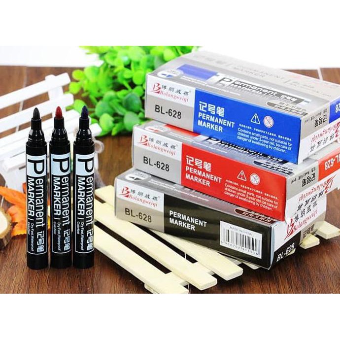 

SPIDOL PERMANENT MARKER WATERPROOF DRY FAST BL-628 BUKAN SNOWMAN JOYKO
