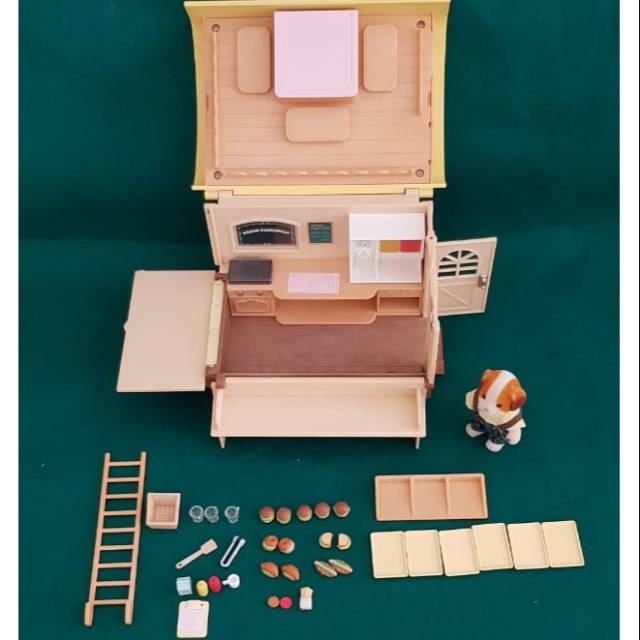 sylvanian hamburger wagon