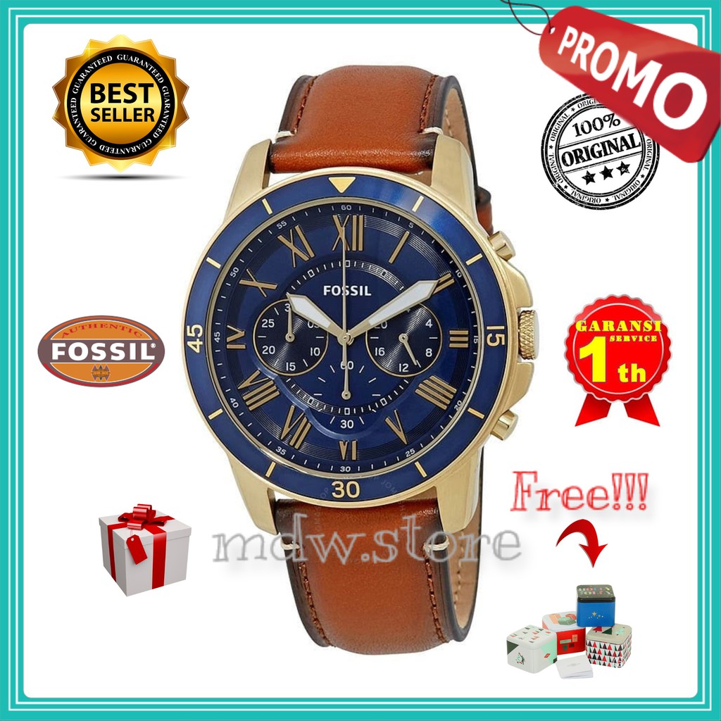 FS Ori Type FS 5268 FS5268 Jam Tangan Pria Original & Manual Book Garansi