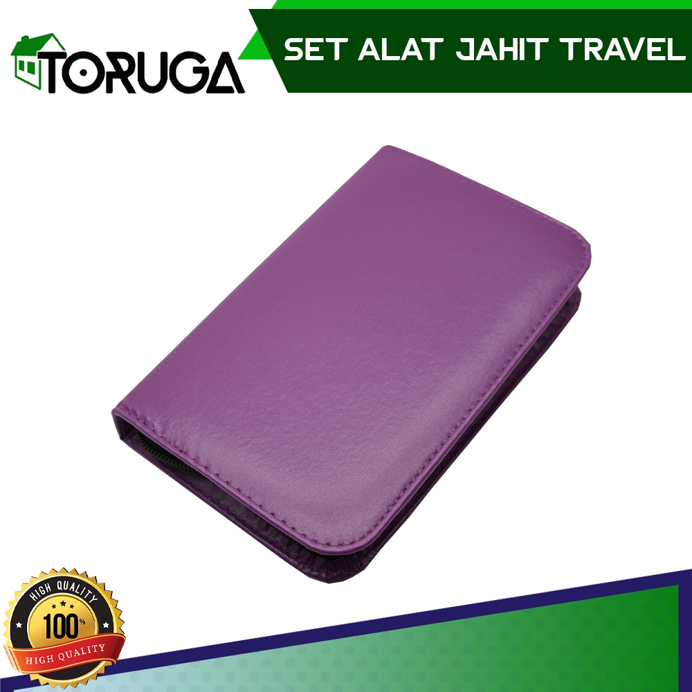 SET DOMPET ALAT JAHIT LENGKAP TRAVEL PERALATAN BENANG JARUM GUNTING