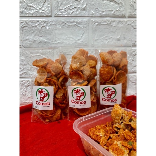 

Basreng (Bakso Goreng Crispy) Pedas Comot Spesial 100 gr