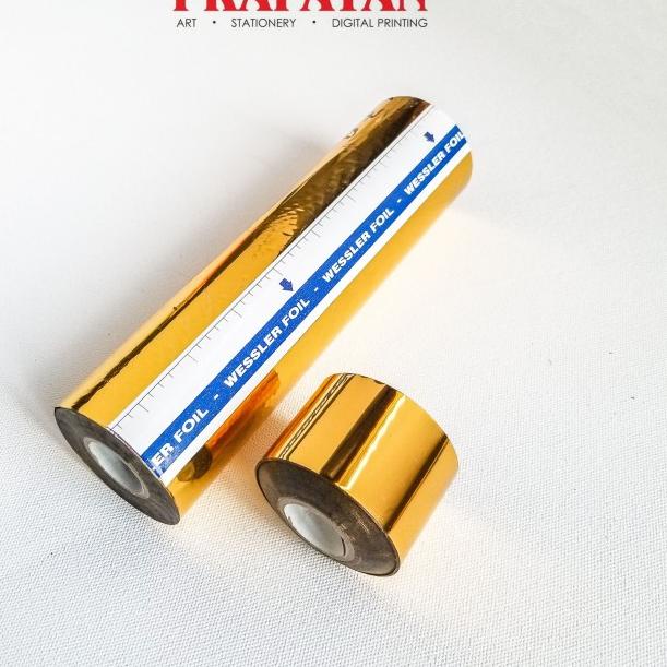 ✲ Foil emas roll (prada emas / gold prada) besar ✵