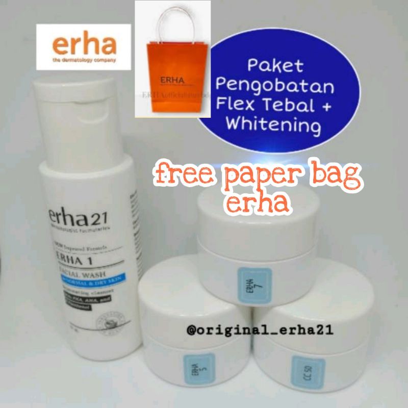 ERHA - Paket Flek Whitening erha/ Pengobatan Flek ampuh