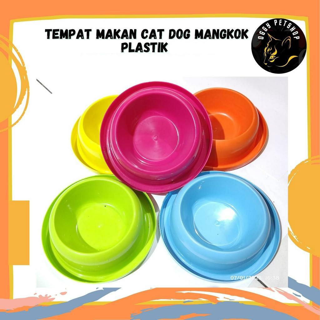 Tempat Makan Single Puppy Mangkok Plastik | mangkok puppy