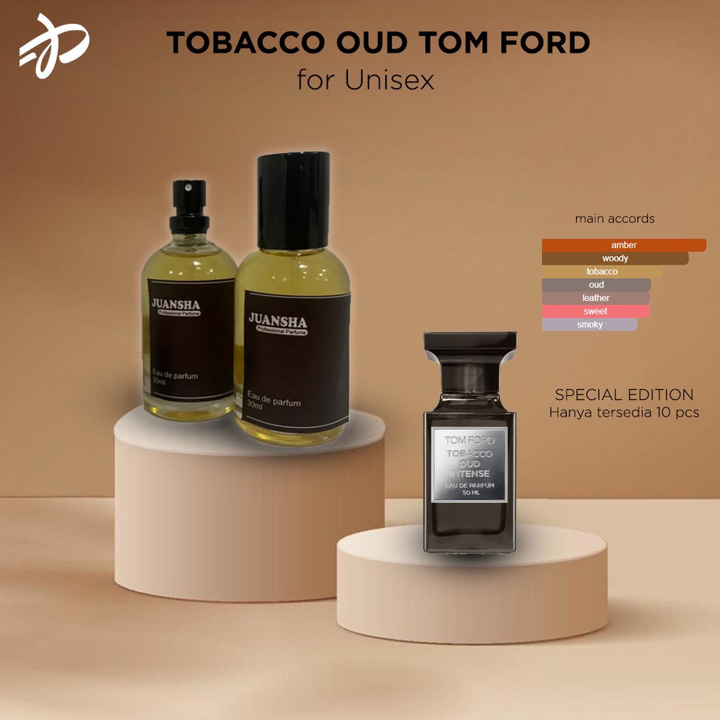 Juansha Parfum Tom Ford Tobacco Oud Inspired (30ml) Premium
