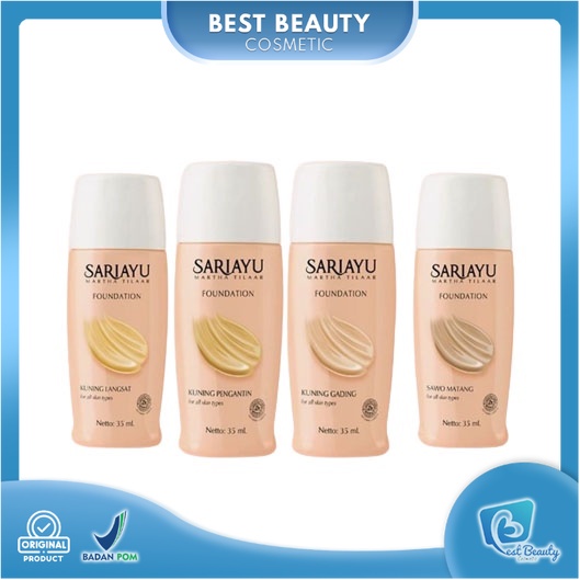 ★ BB ★ Sariayu Liquid Foundation (Alas Bedak) 35ml - Sari Ayu