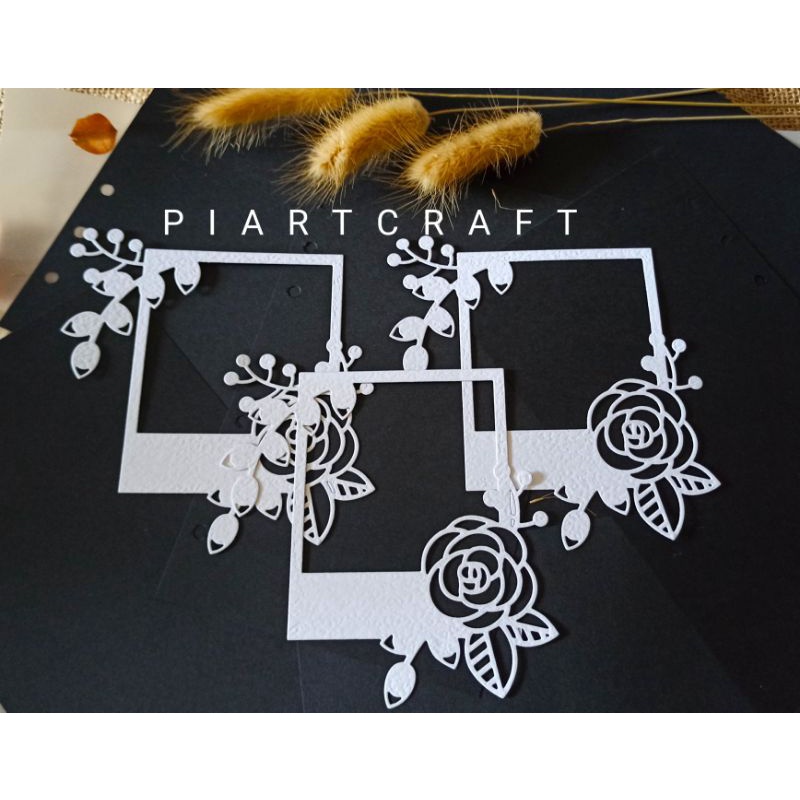 

frame flower - Dies cut / cut dies DIY scrapbook / journal / diary