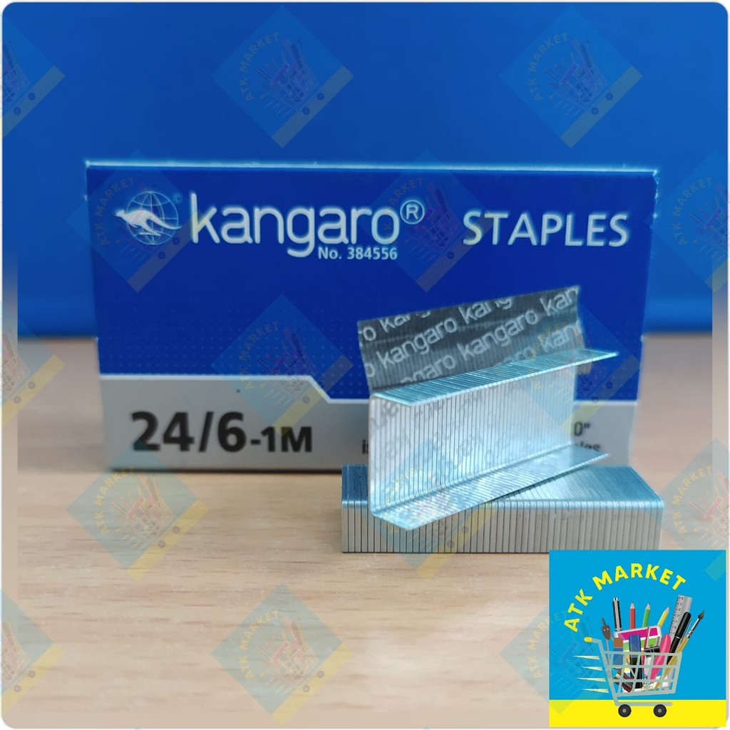 

Isi Stapler Besar / Isi Jepretan / Isi Hekter / Necis / Staples No 3 isi 24/6 KANGARO