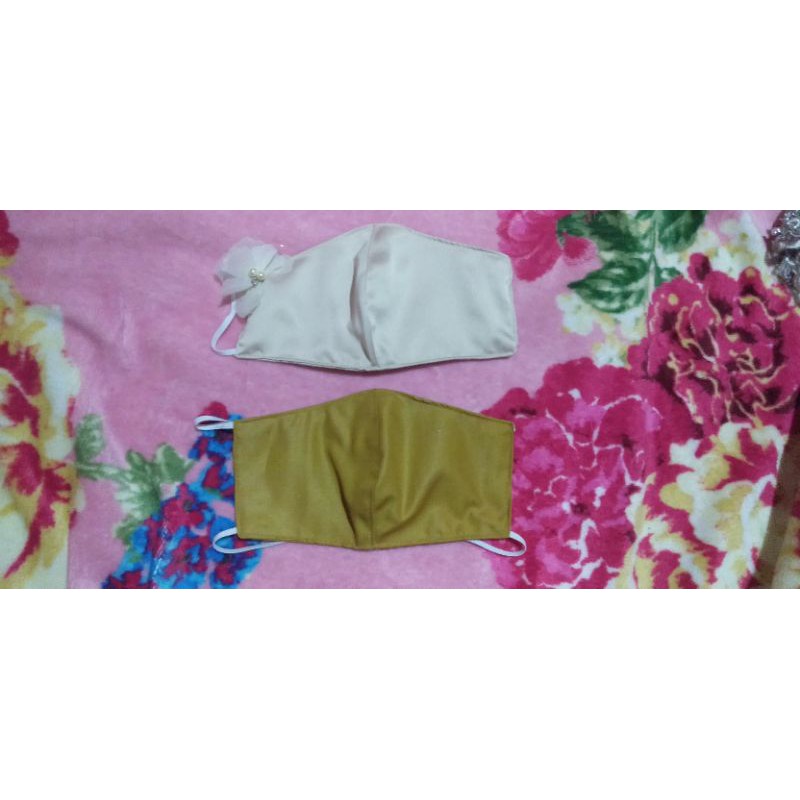 Masker cup tali hijab