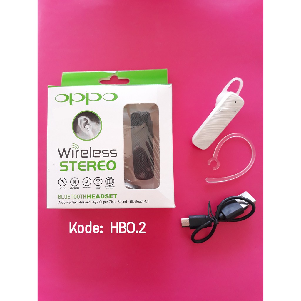 bluetooth headset oppo/wireless stereo