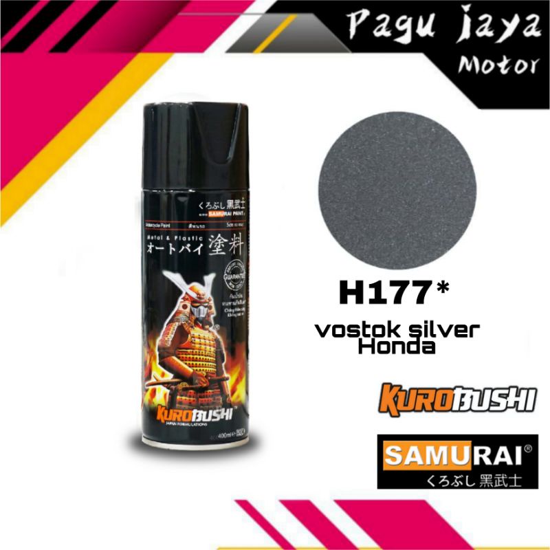 samurai paint 400ml vostok silver H177* cat semprot spray