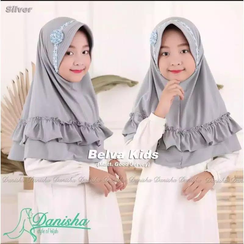 jilbab / anak / TK  / Paud /  jilbab  / onesize  3-6 tahun/ BELVA PREMIUM / STOK