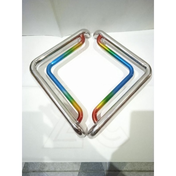 handle mobil truck/tarikan pintu mobil motif pelangi Handel Pintu Truk Variasi/Handel pintu truk can