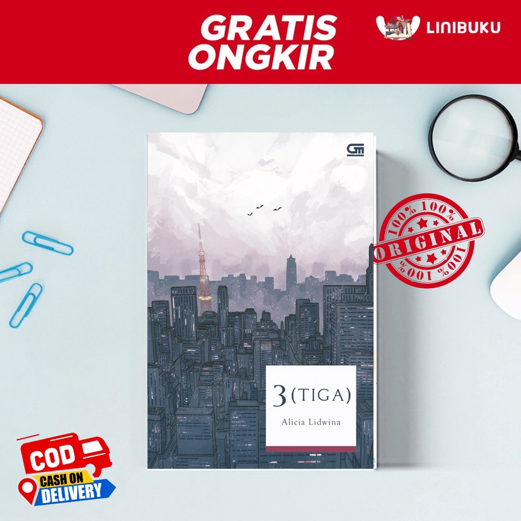 Novel MetroPop: 3 (Tiga) penulis Alicia Lidwina