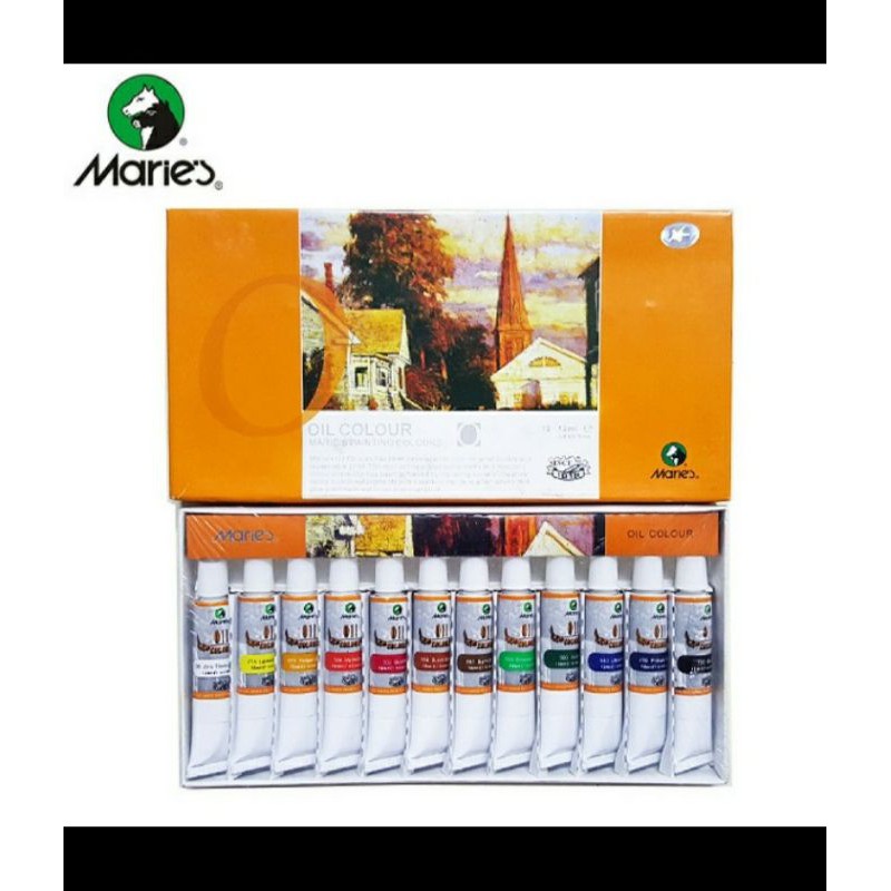 

cat warna oil colour (cat minyak)