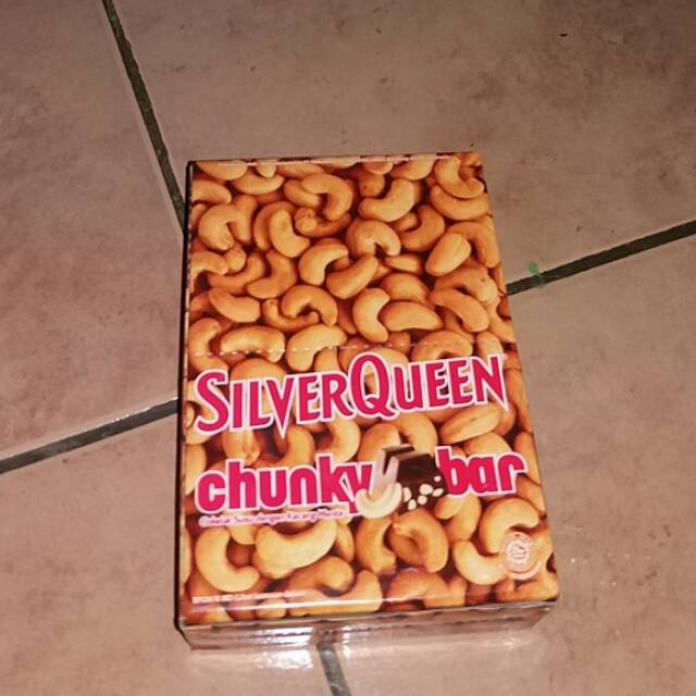 

Silverqueen chunky bar box 30gr