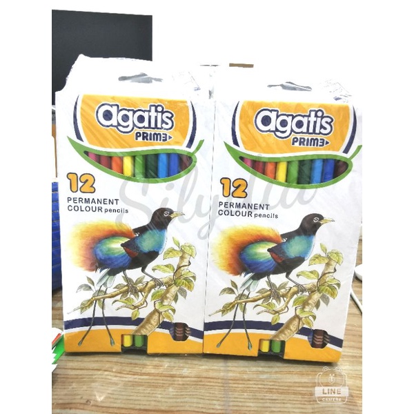 

(ISI 12)PENSIL WARNA PRIME AGATIS PRIME WOOD PERMANENT COLOR PENCIL HEXAGONAL