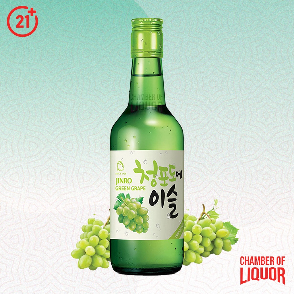 Jual Jinro Chamisul Green Grape Korea Soju 360ml Shopee Indonesia