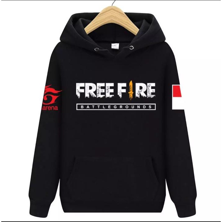 [ Bayar Di Tempat ]Jaket Free Fire / Sweater Free Fire / Hoodie Free Fire / Jaket Garena Free Fire