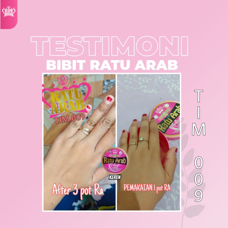 BIBIT RATU ARAB PEMUTIH BADAN PALING AMPUH BPOM