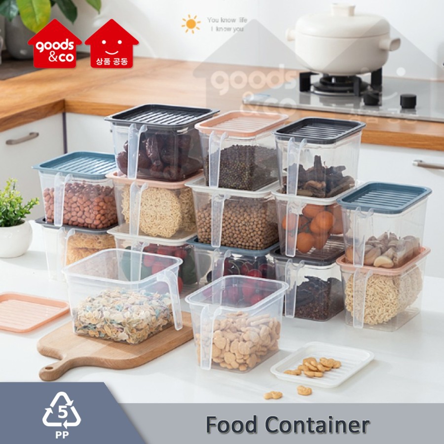 Kontainer Makanan Kulkas Besar/Food Container Food Grade