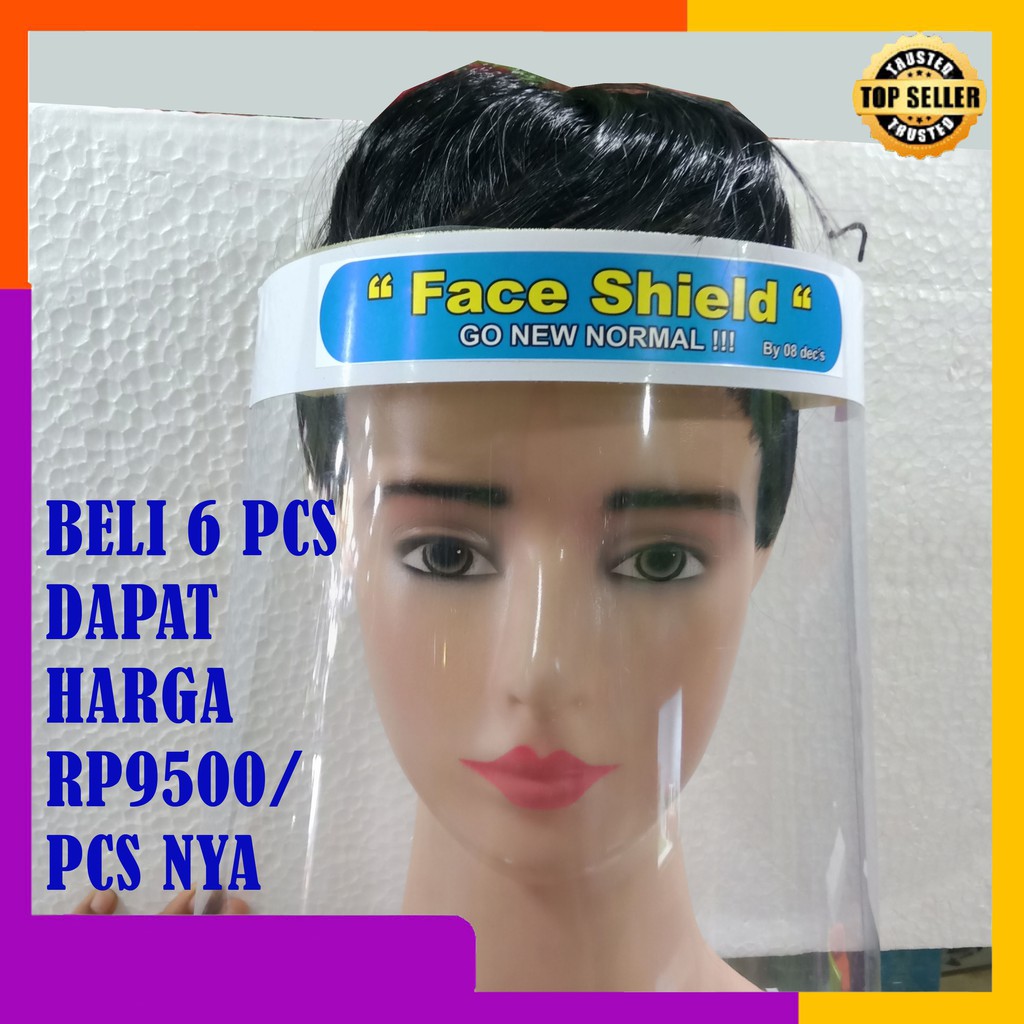 FACE SHIELD PELINDUNG WAJAH DEWASA + ANAK ANAK