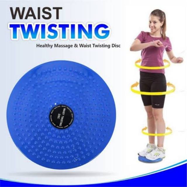 MAGNETIC WAIST TWISTING DISC BALANCING BOARD ALAT FITNESS PINGGANG PENGECIL PERUT