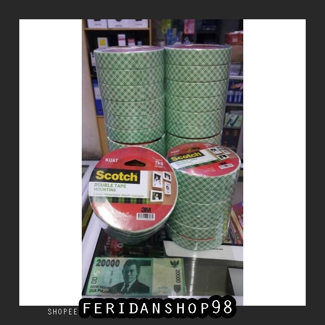 

FS1329 DOUBLE TAPE FOAM ATK SCOTCH MOUNTING TAPE 24MM X 3M ATK BY FERIDANSHOP98