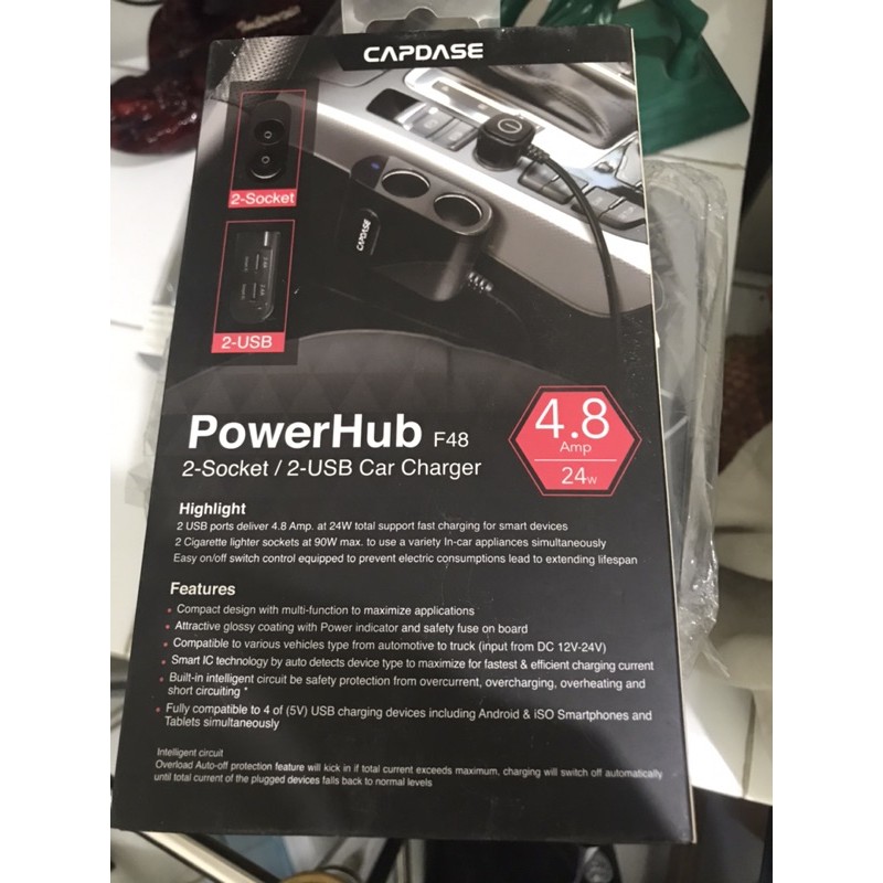 capdase powerhub F48 original 100% murah