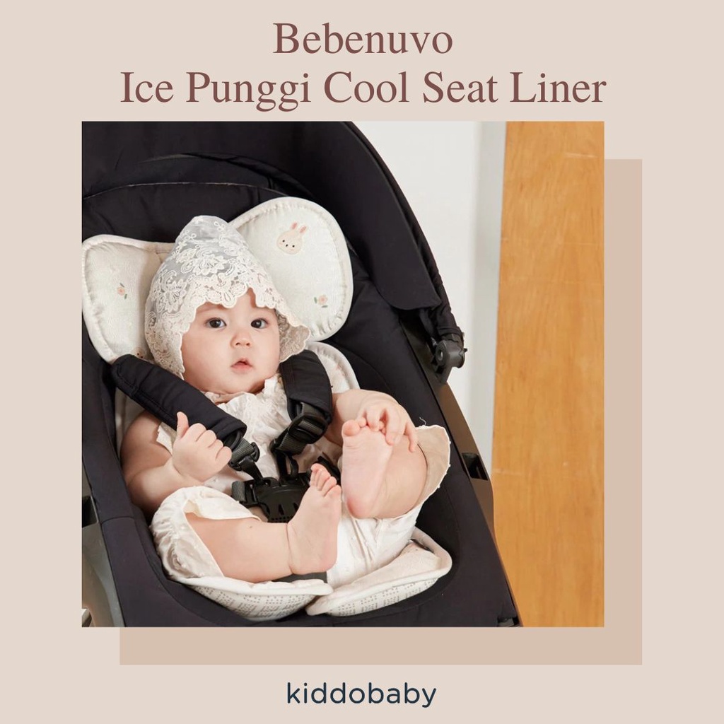 Bebenuvo Ice Punggi Cool Seat Liner | Alas Stroller Anti Radiasi