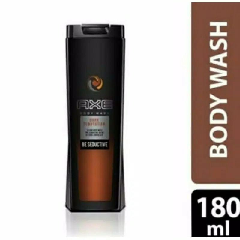 Axe Body Wash Dark Temptation 180Ml / Be Seductive / Axe Bodywash For Men / Axe Sabun Pandi Pria