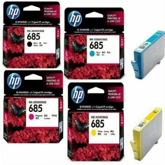 Tinta HP 685 1set DESKJET INK ADVANTAGE 3525, 4615, 4625, 5525, 6525