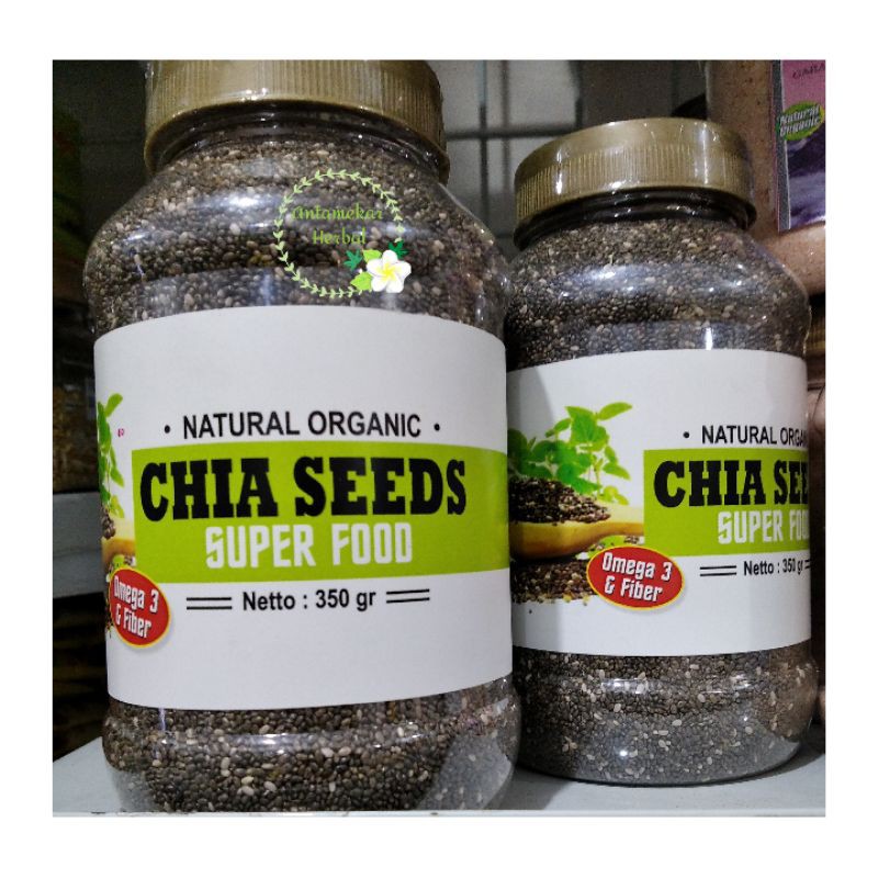 

Chia Seeds Black chia seed 350 gr