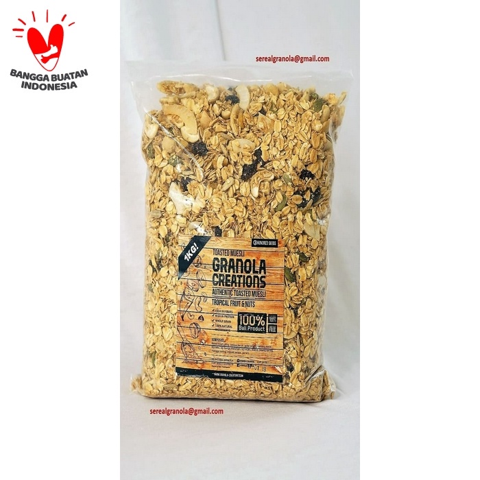 

Jual Granola Creations Tropical Fruit Nuts Aneka Buah Dan Kacang 1 Kg