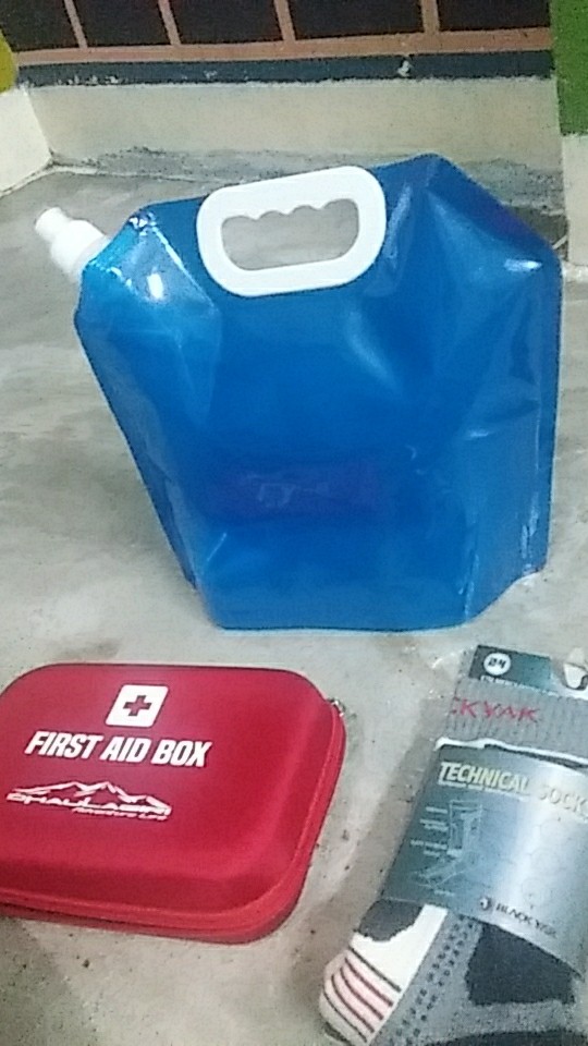 Foldable Waterbag 3l Kantung Air Jerigen Jeriken Lipat Portable Hiking