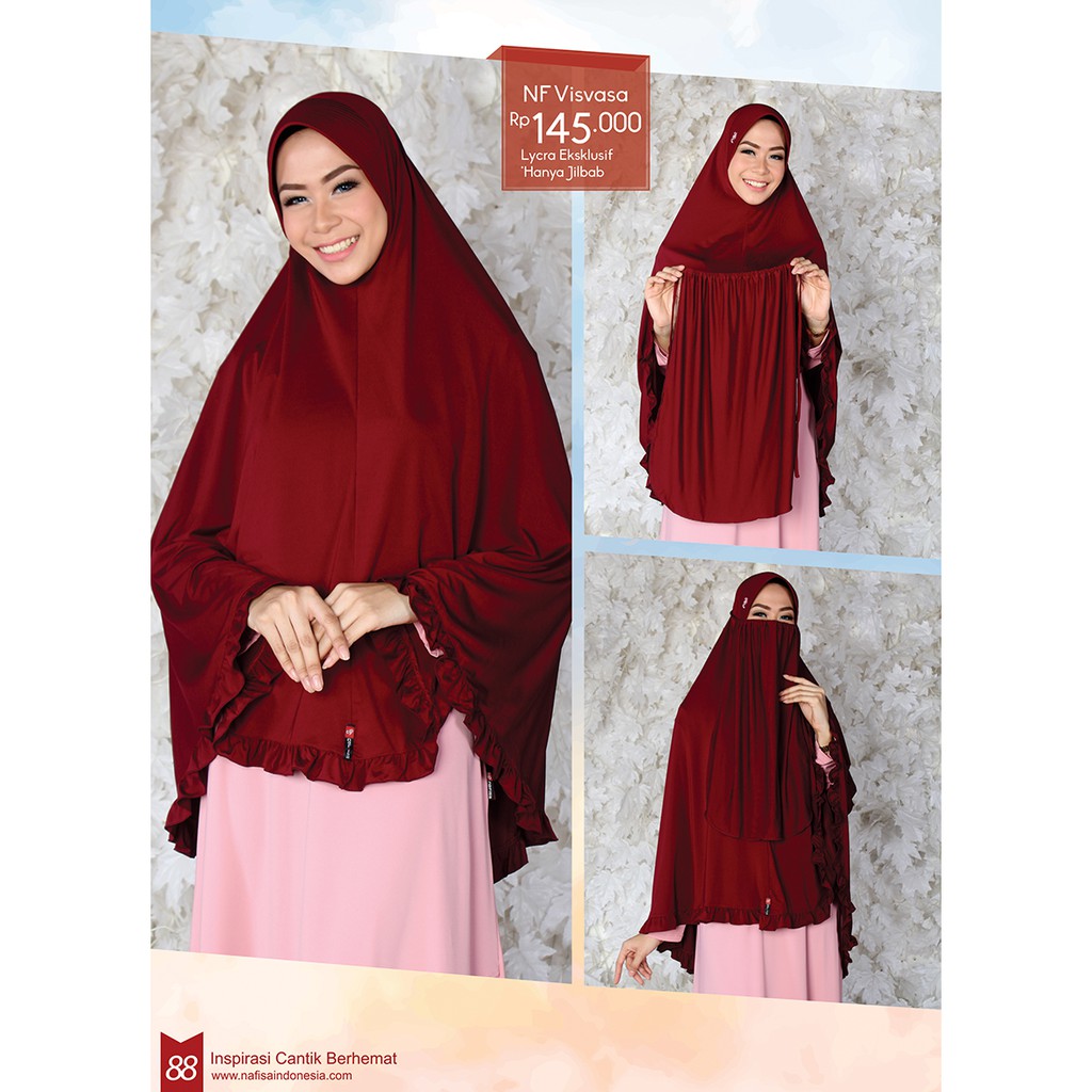 Fashion Muslim Hijab Instan NF VISVASA By NAFISA (PROMO MEI-JUNI 2018)
