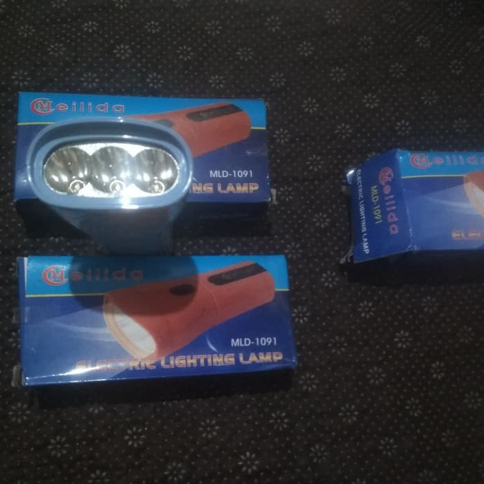 Senter Tangan MLD-1091 Meilida Bonus Batre