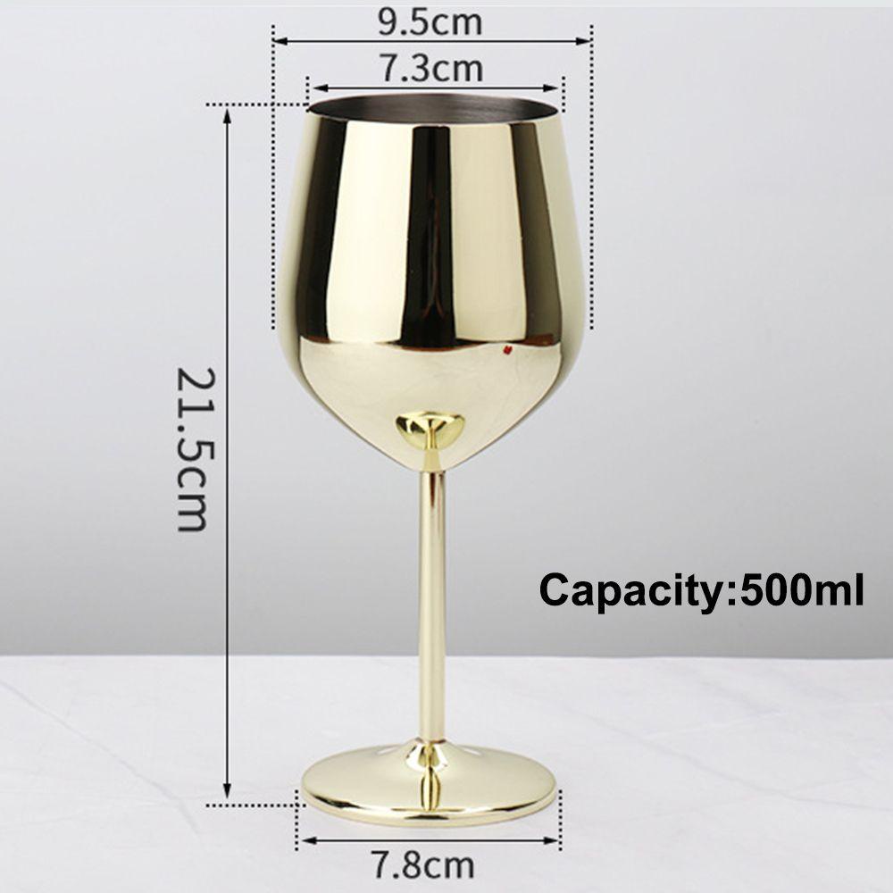 Suyo Gelas Wine / Cocktail 500ml / 17oz Bahan Metal