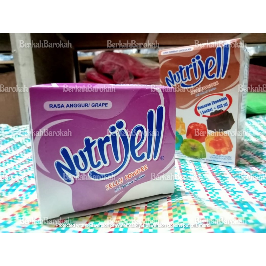 

Nutrijell Jelly Powder Jelly Serbuk Instan RASA ANGGUR/GRAPE