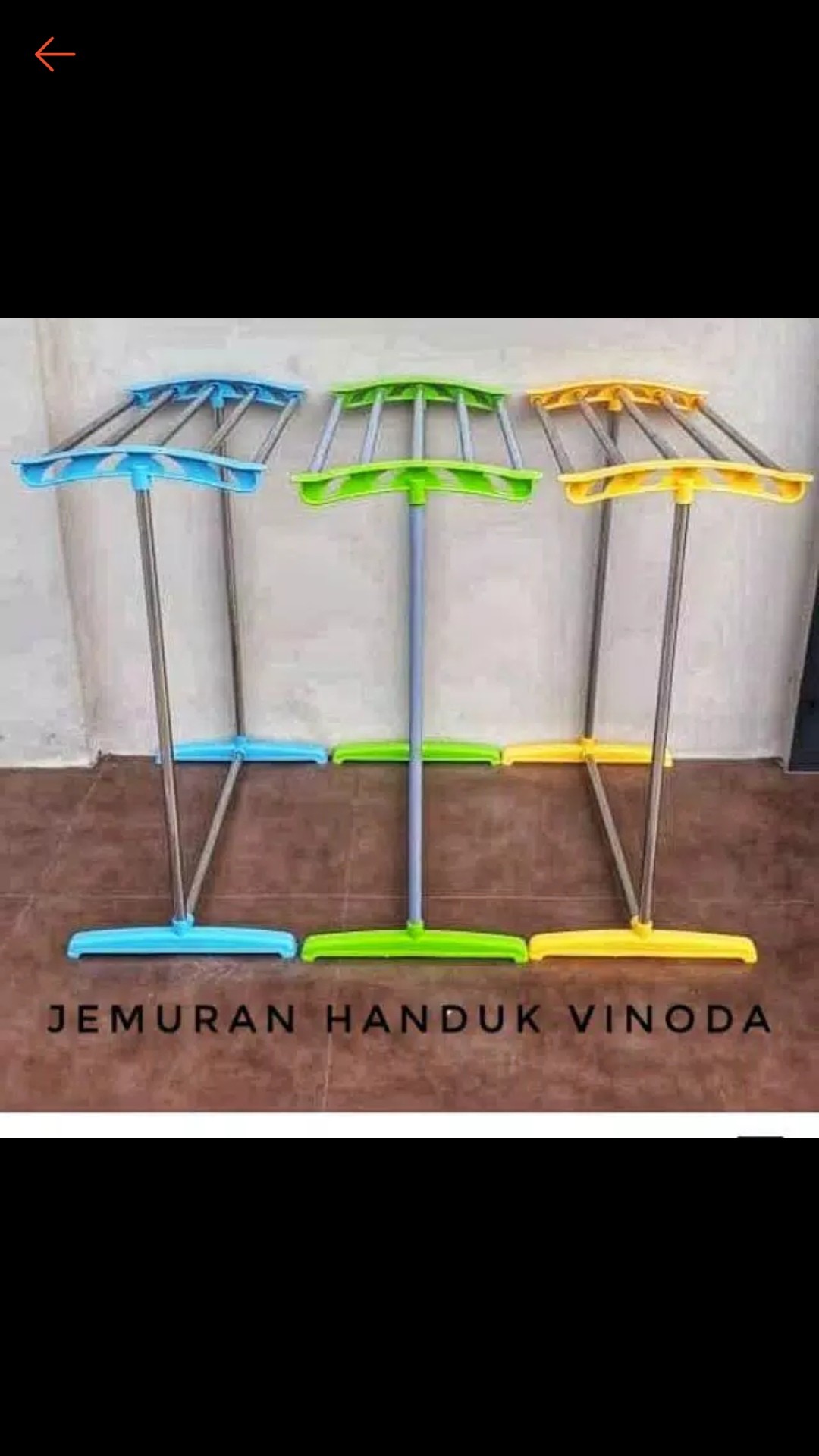 2000gr H083 Rak Jemuran Handuk dan Baju Vinoda 2000gr H083 Rak Jemuran Handuk dan Baju Vinoda
