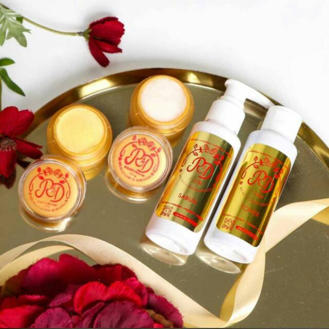 PAKET CREAM RD 30 GRAM TONER ORIGNAL ASLI KEMASAN TERBARU BIG RD 123 BY RINNA DIAZELLA